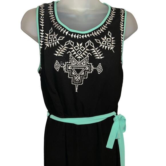 She + Sky Black Maxi Dress Size L - Picture 2 of 7